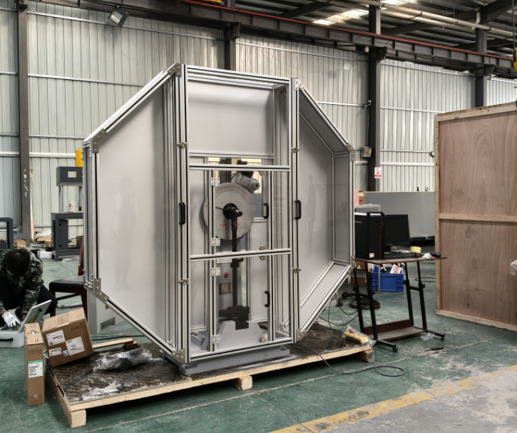 全封闭金属摆锤冲击试验机安装前准备事项以及操作前准备